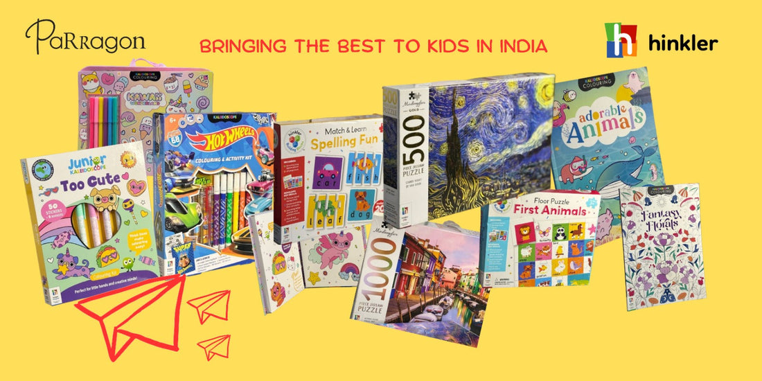 Announcement! Parragon Publishing India’s Exclusive Partnership with Hinkler