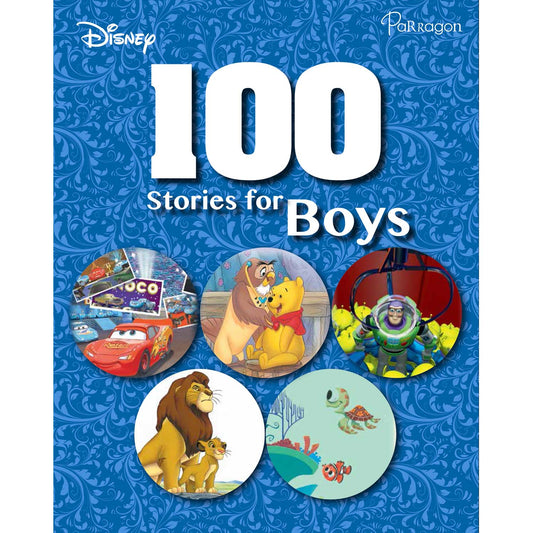 Disney 100 Stories For Boys By Parragon Books