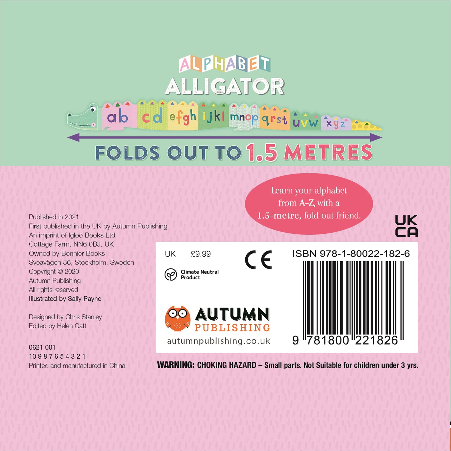 Alphabet Alligator [Board book] Autumn Publishing