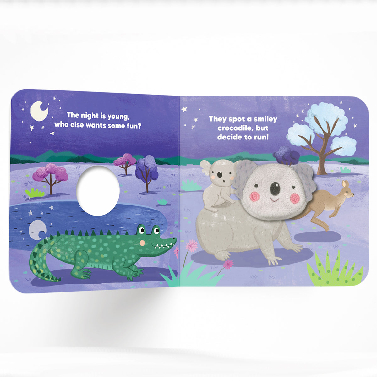 Finger Puppet Book - Cute Koala Puppet as She Explores The Bush Filled with Animal Friends