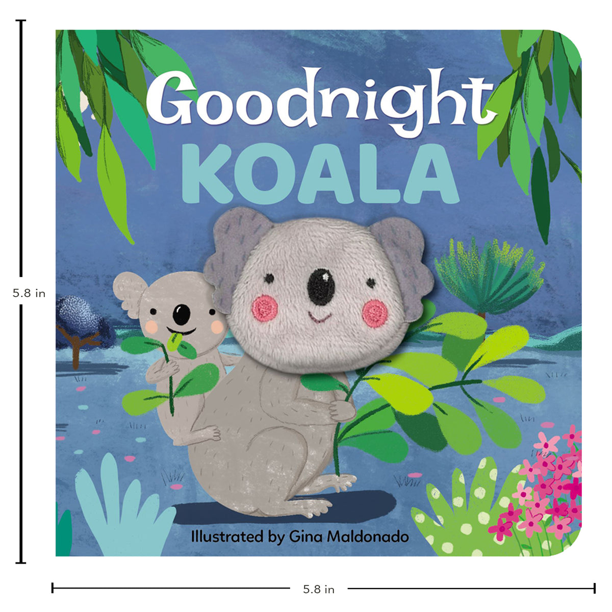 Finger Puppet Book - Cute Koala Puppet as She Explores The Bush Filled with Animal Friends