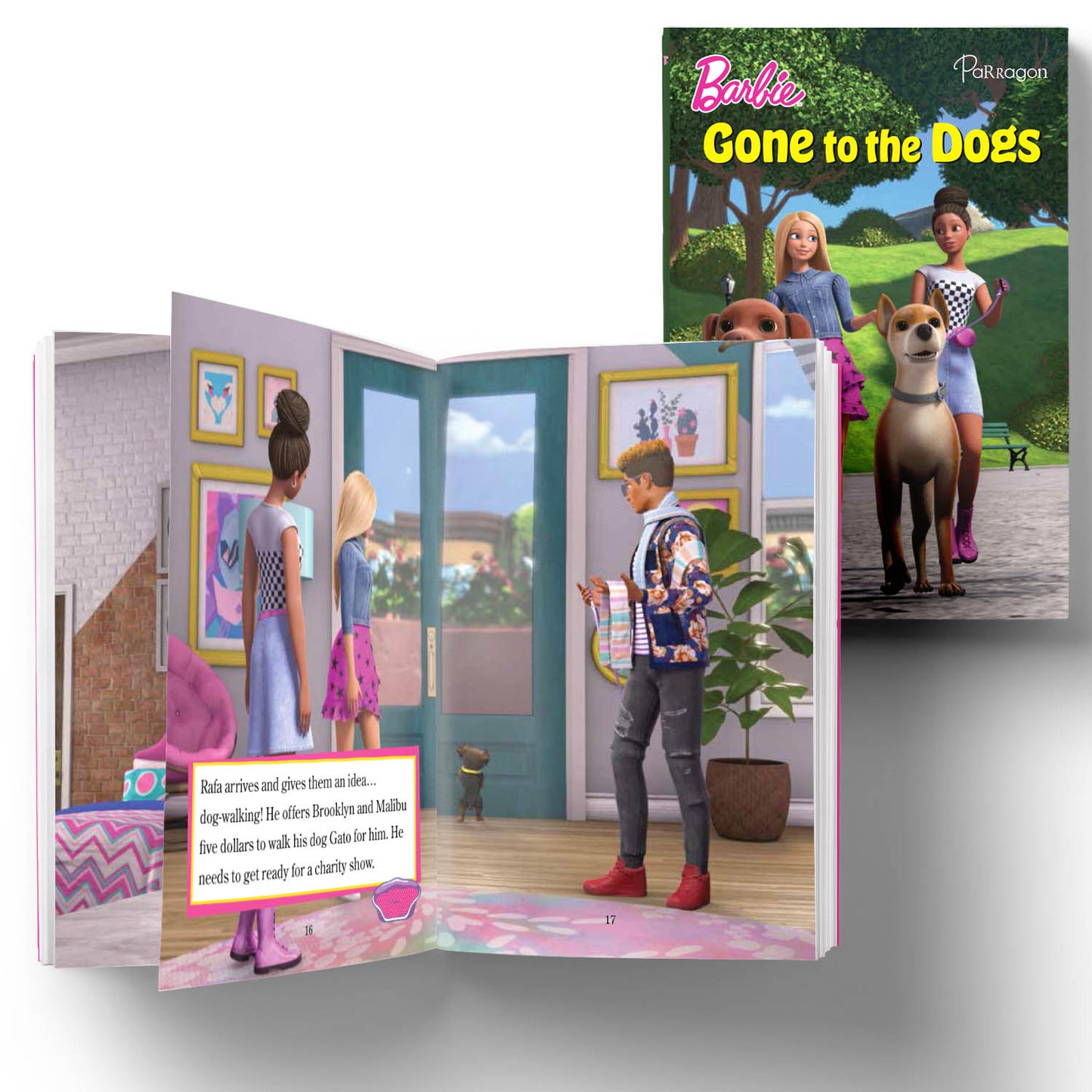 Combo of 3 Barbie Story Books | Barbie Stories Collection | For 4 to 6 Year Old