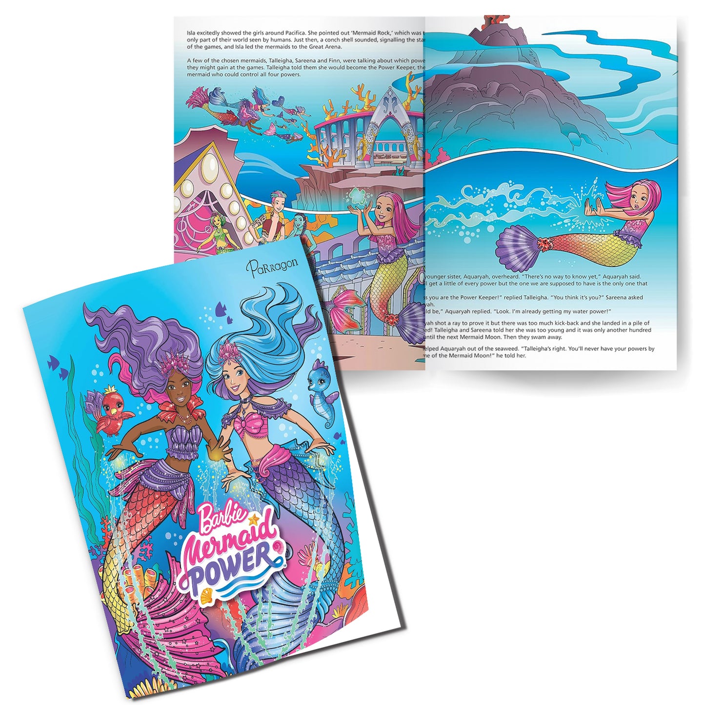 Barbie Box Set of 2 Books | Princess Adventure & Mermaid Power Movie Storybook | Barbie Stories Collection for 4 to 6 Year Old