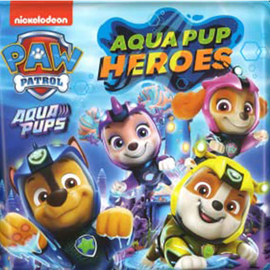 Paw Patrol Bath Book Aqua Pup Heroes