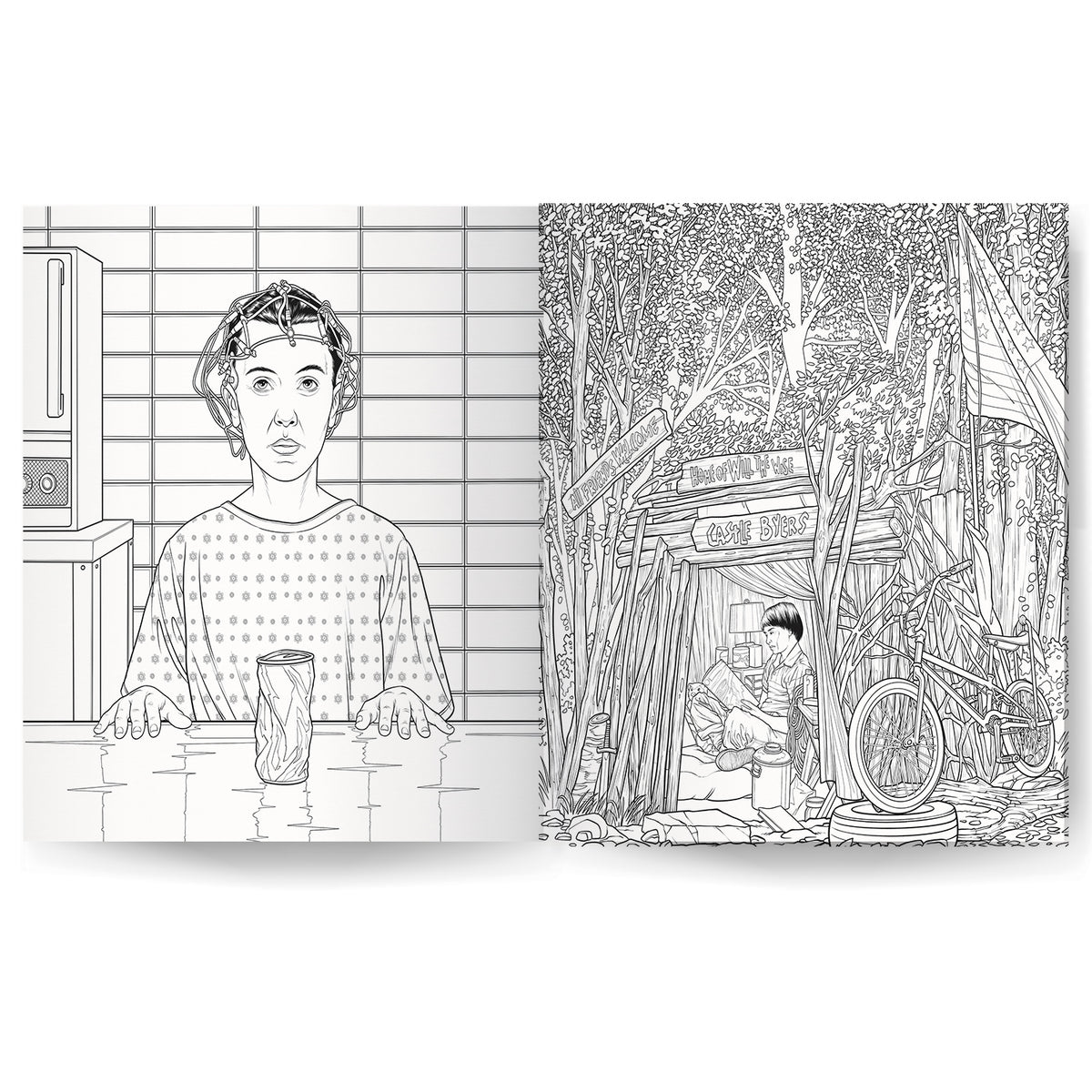 Stranger Things: The Unofficial Colouring Book Parragon