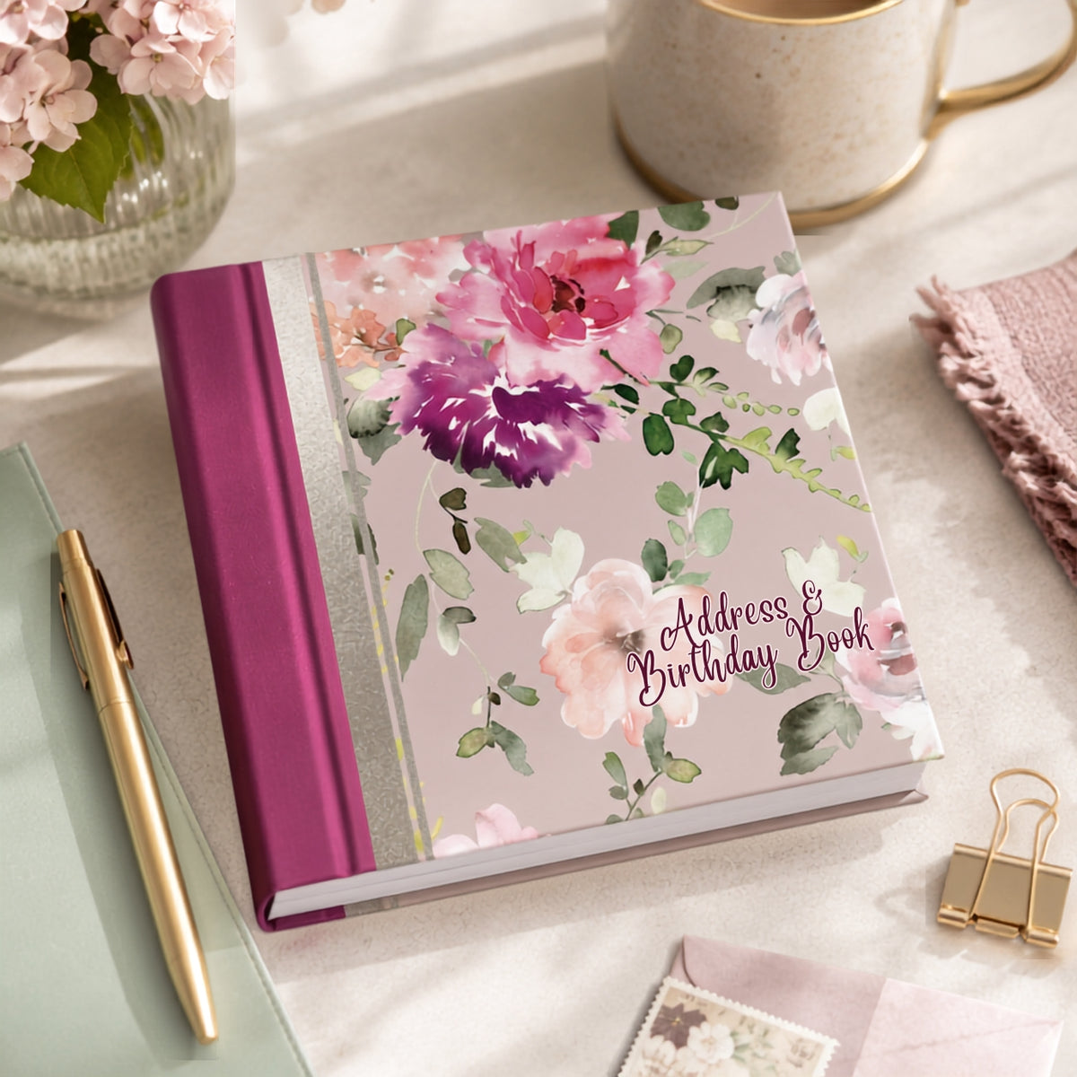 Address & Birthday Book | Passion Floral Design