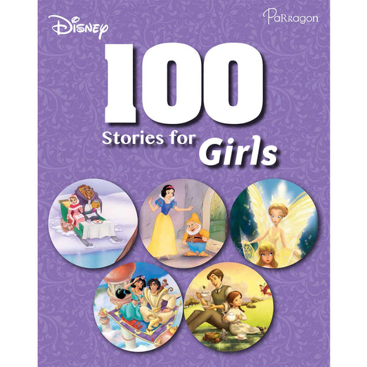 Disney 100 Stories For Girls By Parragon Books