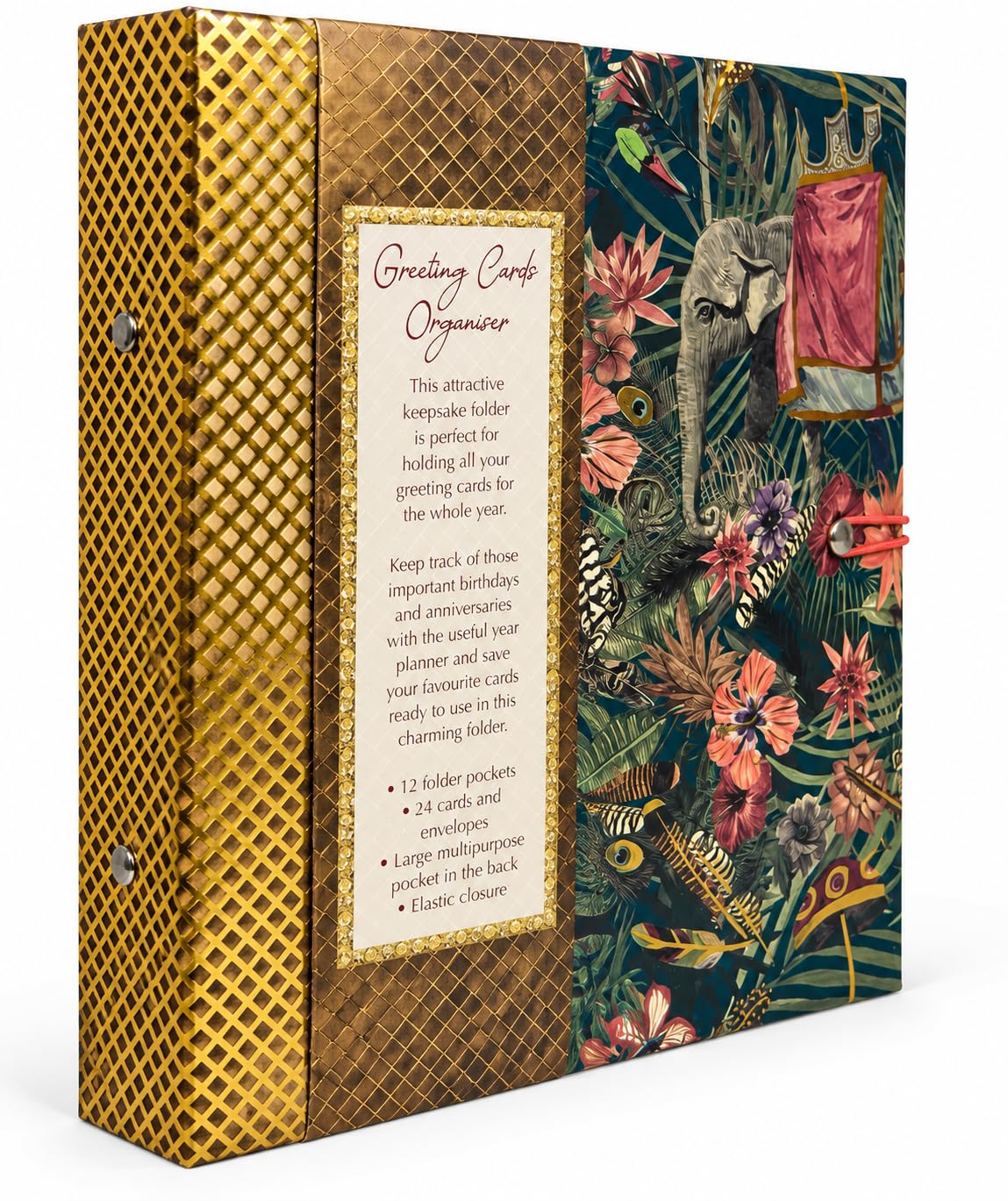 Greeting Cards Organiser  Abundance Theme