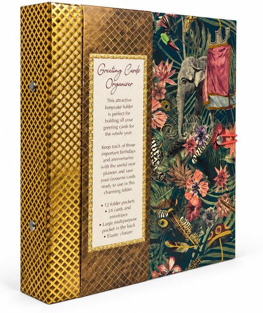 Greeting Cards Organiser  Abundance Theme