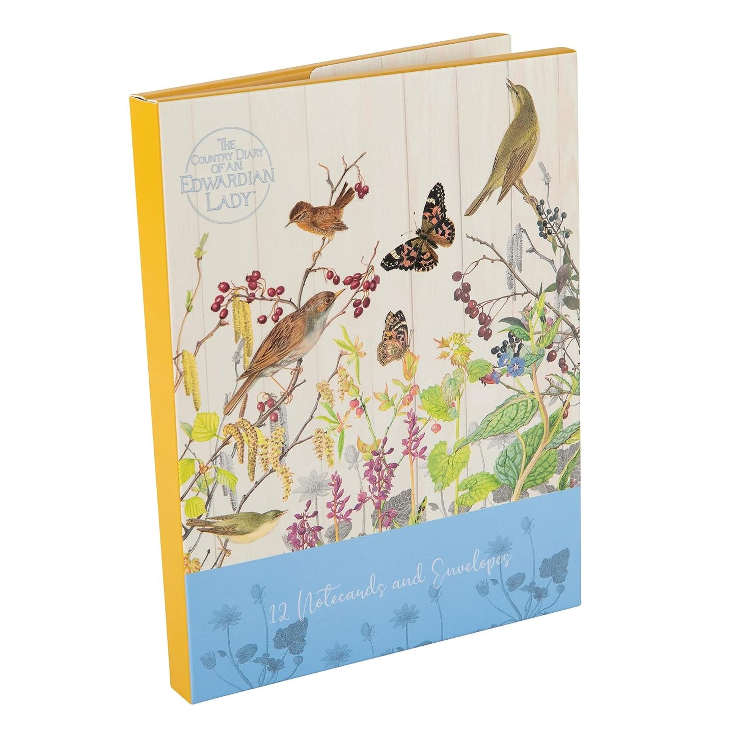 The Country Diary of an Edwardian Lady – Catkin Grove | 20 Premium Blank Greetingcards with Envelopes