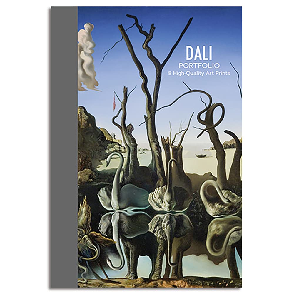 Dali Art Portfolio | 8 High-Quality Art Prints | Premium Fine Art Print Collection | Salvador Dalí Surrealist Masterpieces | Gift for Art Lovers | 340 x 240 mm