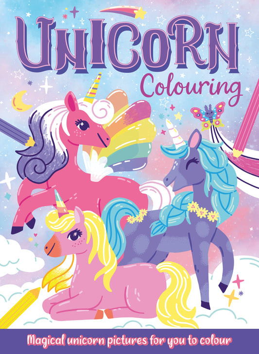 Unicorn Colouring Book – Enchanting & Creative Colouring Fun for Kids