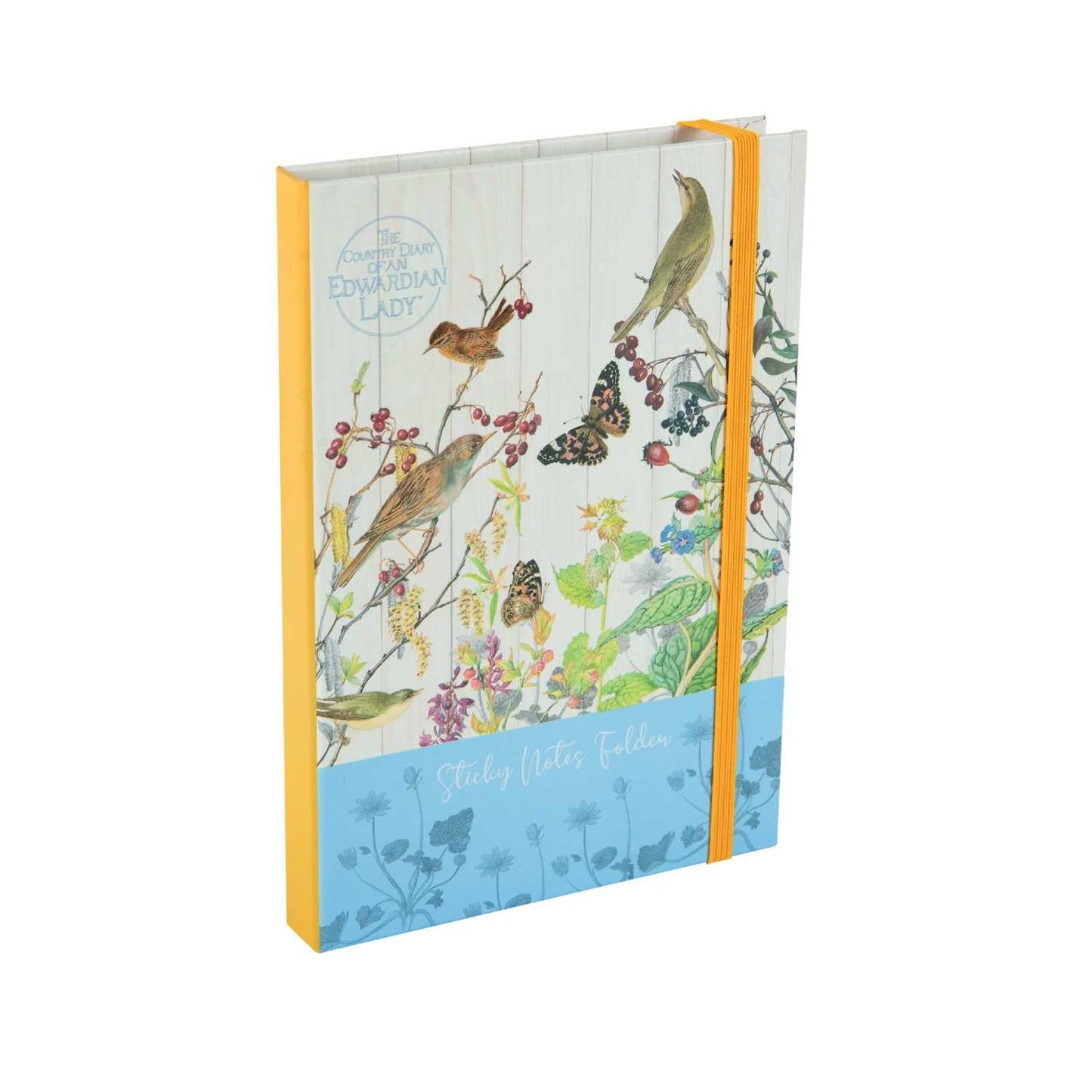 The Country Diary of an Edwardian Lady – Catkin Grove Sticky Notes Folder | Organiser with 7 Sticky Note Pads & Tear-Off List Pad