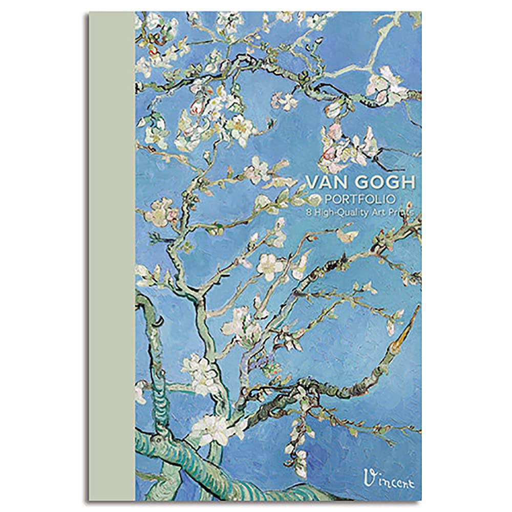 Van Gogh Art Portfolio | 8 High-Quality Art Prints | Premium Fine Art Print Collection | Vincent van Gogh Masterpieces | Gift for Art Lovers | 340 x 240 mm