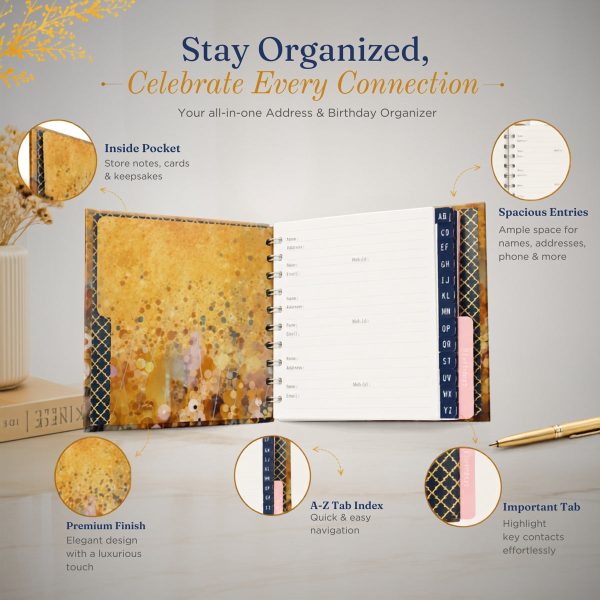 Address & Birthday Book