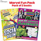 Marvel Fun Pack of 2 Activity book Set of Hulk & Spider Man [Paperback] Parragon