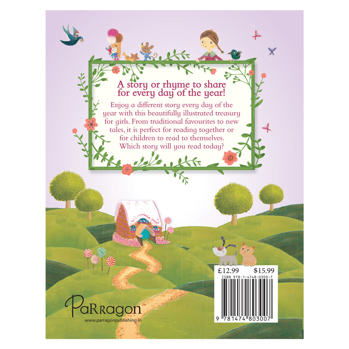 365 Stories & Rhymes for Girls | Children's storyooks | Padded Storybooks | stories for children