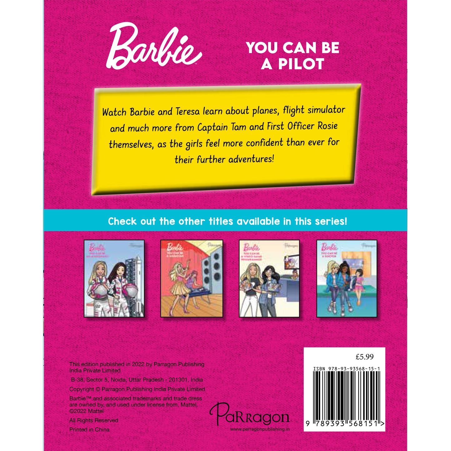 Barbie You Can be A Pilot