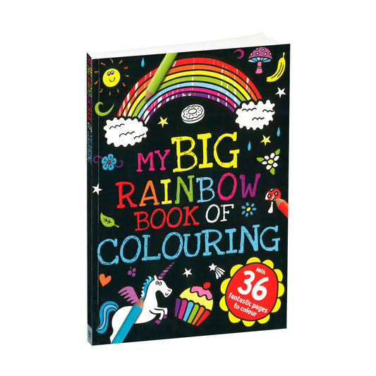 My Big Rainbow Book of Colouring| My Big Blue Book of Colouring | Colouring Book | Colouring Book for Kids | Creative Activities | Fine Motor Skills | Preschool Learning | Drawing Fun