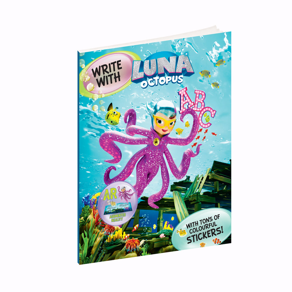 Write with Luna Octopus | Activity Book | Writing Activity | Early Lea ...