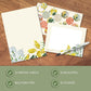 Wild Leaf Writing Set | 32 A5 Letter Sheets, 16 Envelopes, Pen & Stickers
