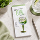 Gin Magnetic Shopping List Pad | 74 Tear-Off Sheets with Fridge Magnets