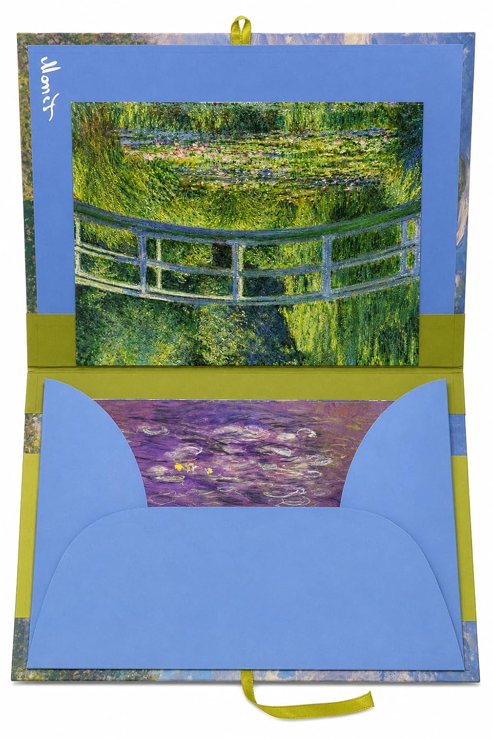 Monet Art Portfolio | 8 High-Quality Art Prints | Claude Monet Masterpieces | Gift for Art Lovers