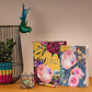 Flourish Greetingcard Wallet | 12 Premium Blank Greetingcards, 4 Beautiful Designs & Envelopes
