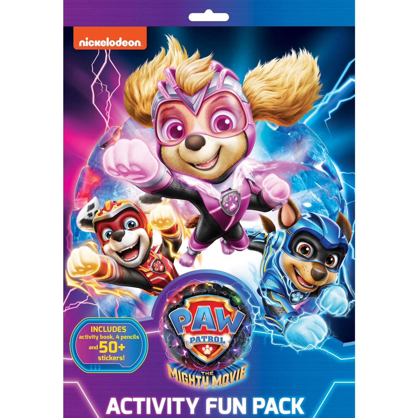 PAW Patrol The Mighty Movie- Activity Fun Pack | Children's books | Activity books | Nickelodeon books | Skye |Movie Storybook