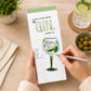 Gin Magnetic Shopping List Pad | 74 Tear-Off Sheets with Fridge Magnets