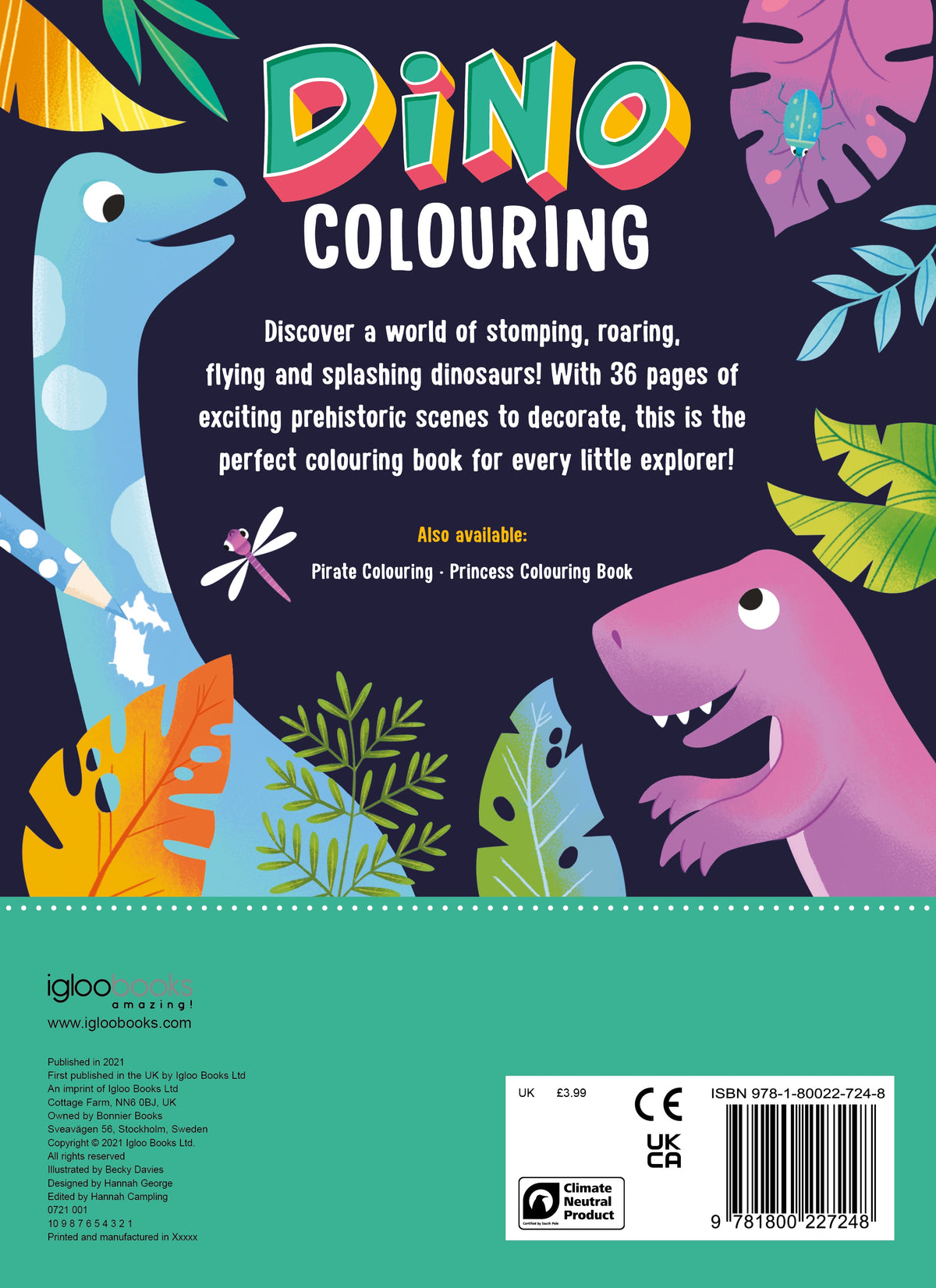 Dino Colouring Book