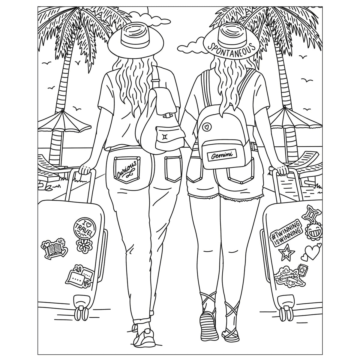 Zodiac Colouring book set for kids, Colour your Artwork with and unique designs [Hardcover] Parragon