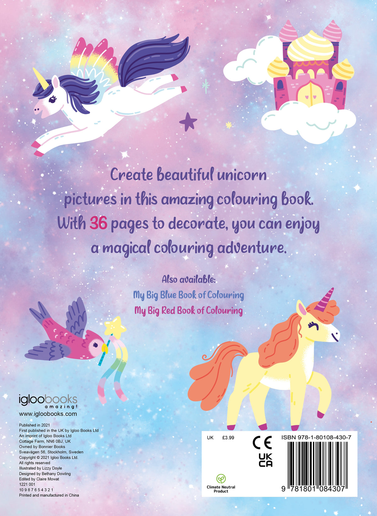 Unicorn Colouring Book  Enchanting & Creative Colouring Fun for Kids