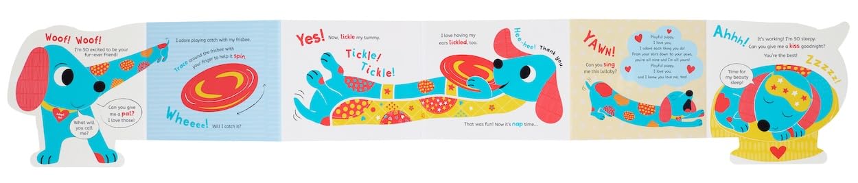 My Pawsome Pets: Playful Puppy Interactive Pet Book | Toddler Board Book | Animal Activity Book | Fold-out Book for Kids | Pet-themed Learning Book | Preschool Pet Book | Fun with Animals | Early Learning Pet Book