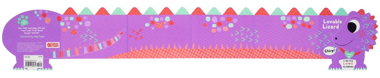 My Pawsome Pets: Lovable Lizard Interactive Pet Book | Toddler Board Book | Animal Activity Book | Fold-out Book for Kids | Pet-themed Learning Book | Preschool Pet Book | Fun with Animals | Early Learning Pet Book