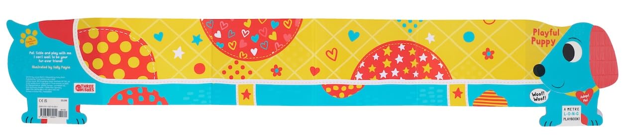 My Pawsome Pets: Playful Puppy Interactive Pet Book | Toddler Board Book | Animal Activity Book | Fold-out Book for Kids | Pet-themed Learning Book | Preschool Pet Book | Fun with Animals | Early Learning Pet Book