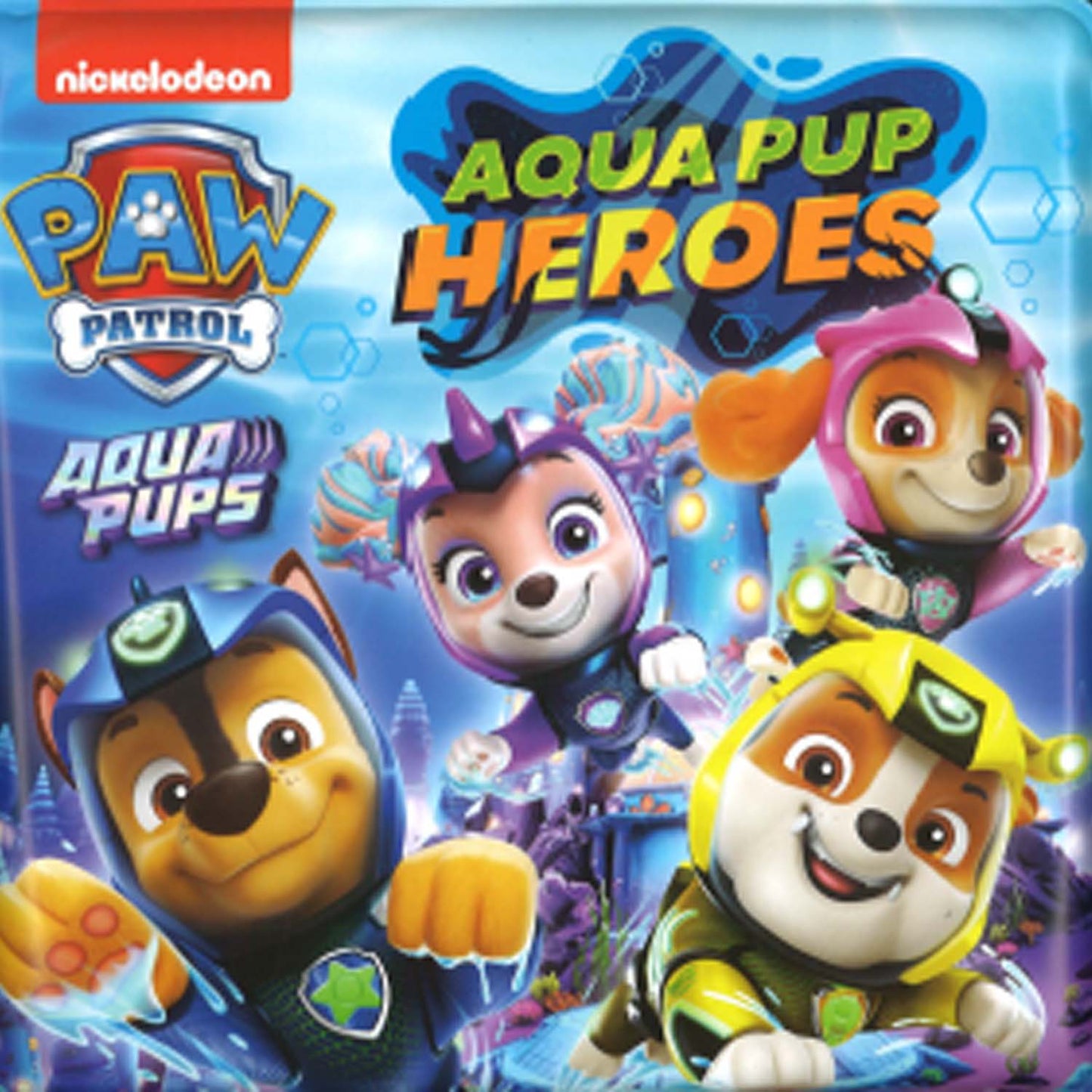 Paw Patrol Bath Book Aqua Pup Heroes