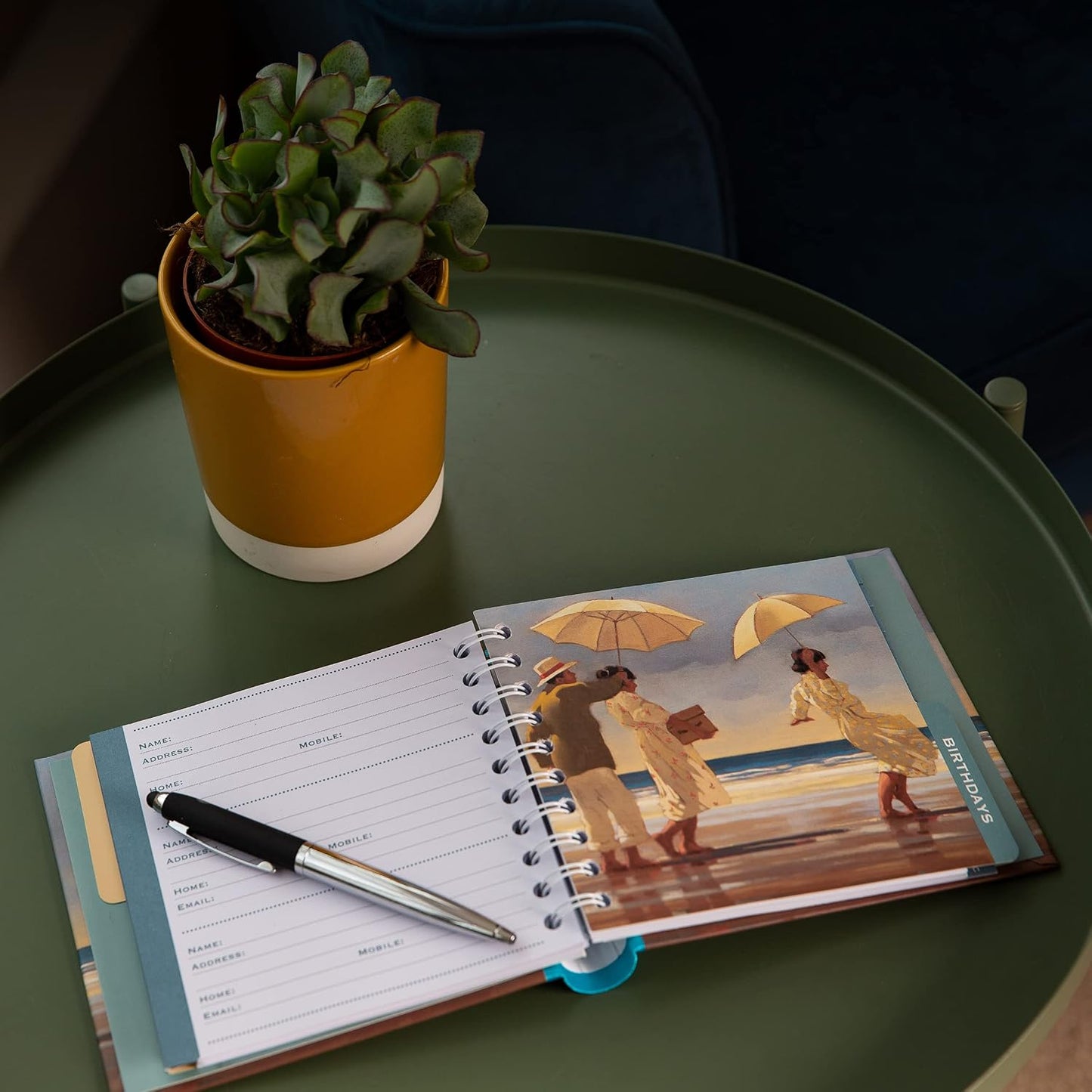 The Gifted Stationery Co Address & Birthday Book - Jack Vettriano [Office Product]