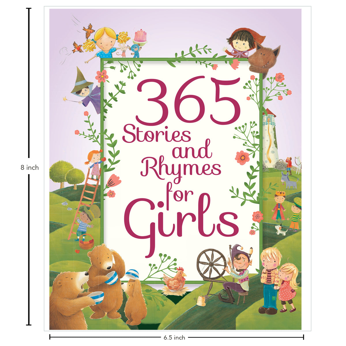 365 Stories & Rhymes for Girls | Children's storyooks | Padded Storybooks | stories for children