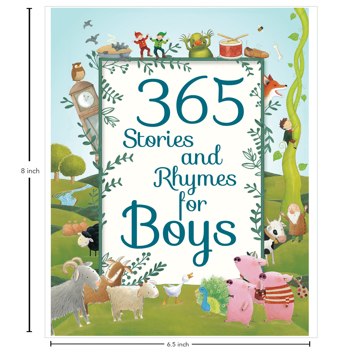 365 Stories & Rhymes for boys | Children's storyooks | Padded Storybooks | stories for children