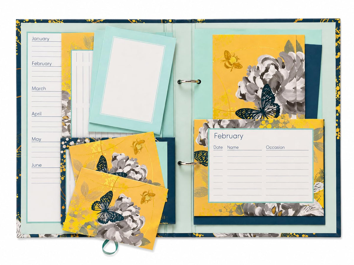 Greeting Cards Organiser  Bee Wild Theme