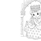 Princess Colouring Book