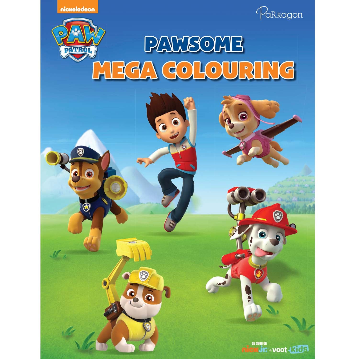 Paw Patrol Pawsome Mega Colouring Autumn Publishing – Parragon Publishing