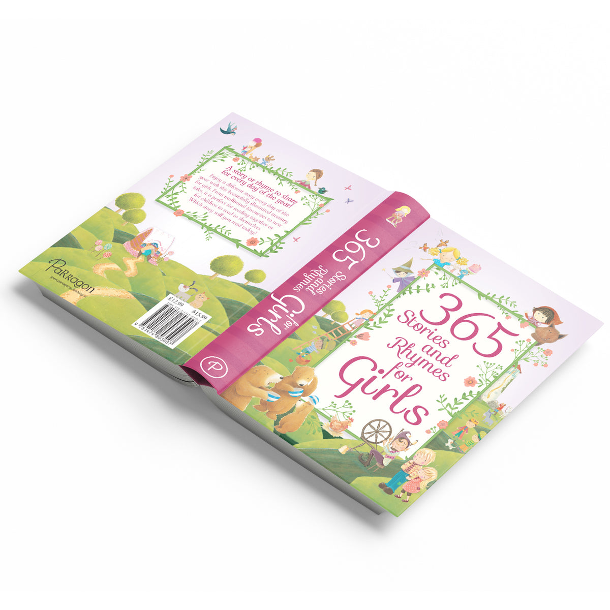 365 Stories & Rhymes for Girls | Children's storyooks | Padded Storybooks | stories for children