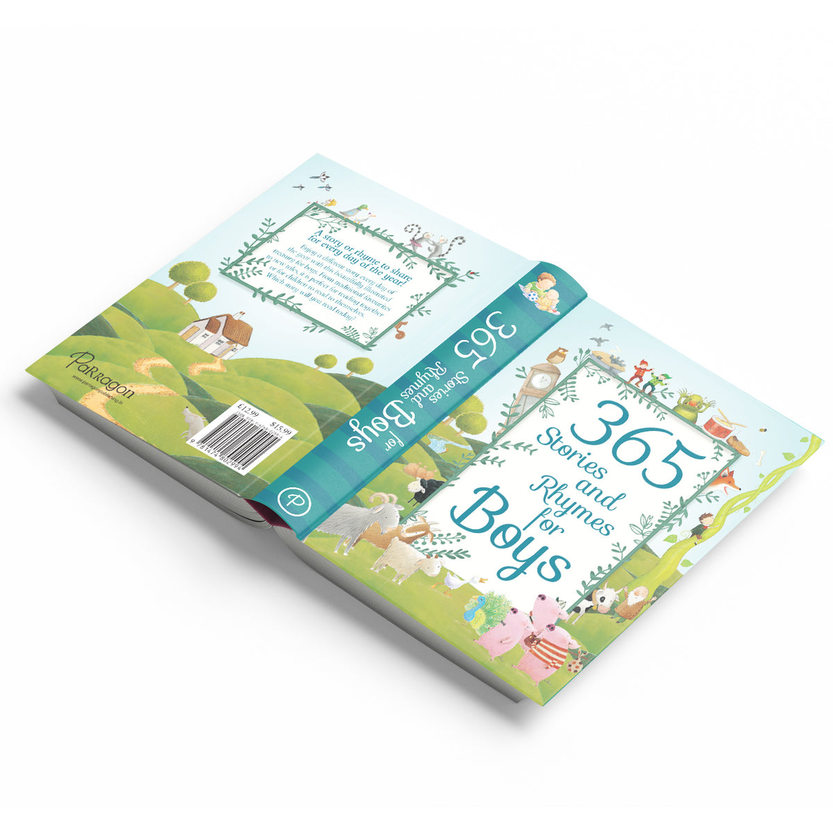365 Stories & Rhymes for boys | Children's storyooks | Padded Storybooks | stories for children