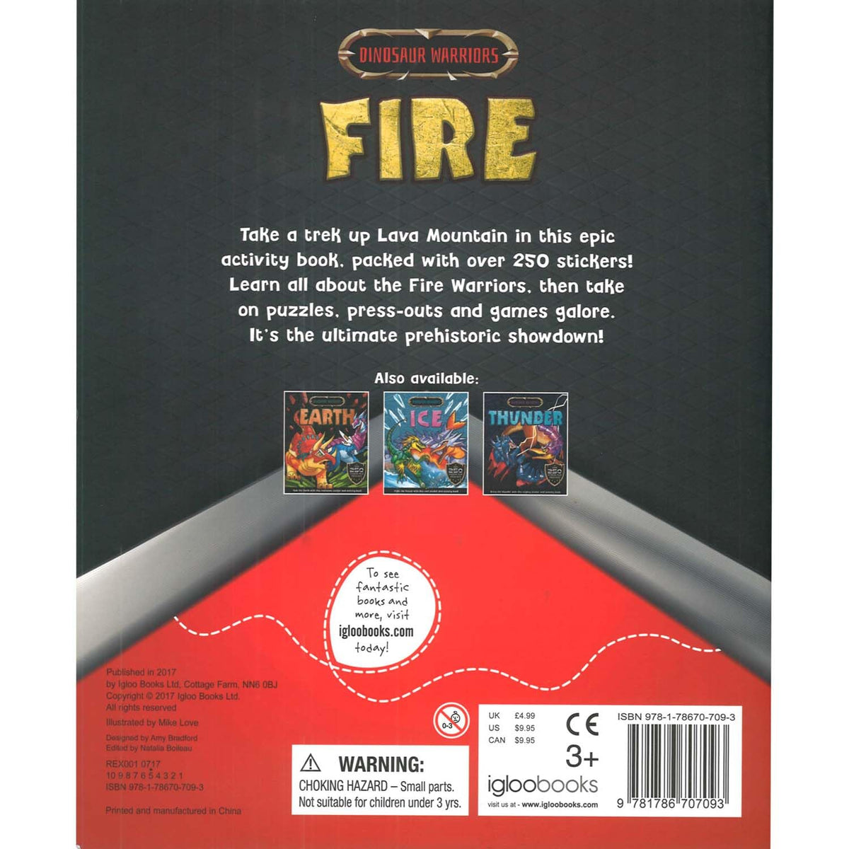 Dinosaur Warriors Fire Parragon Publishing India