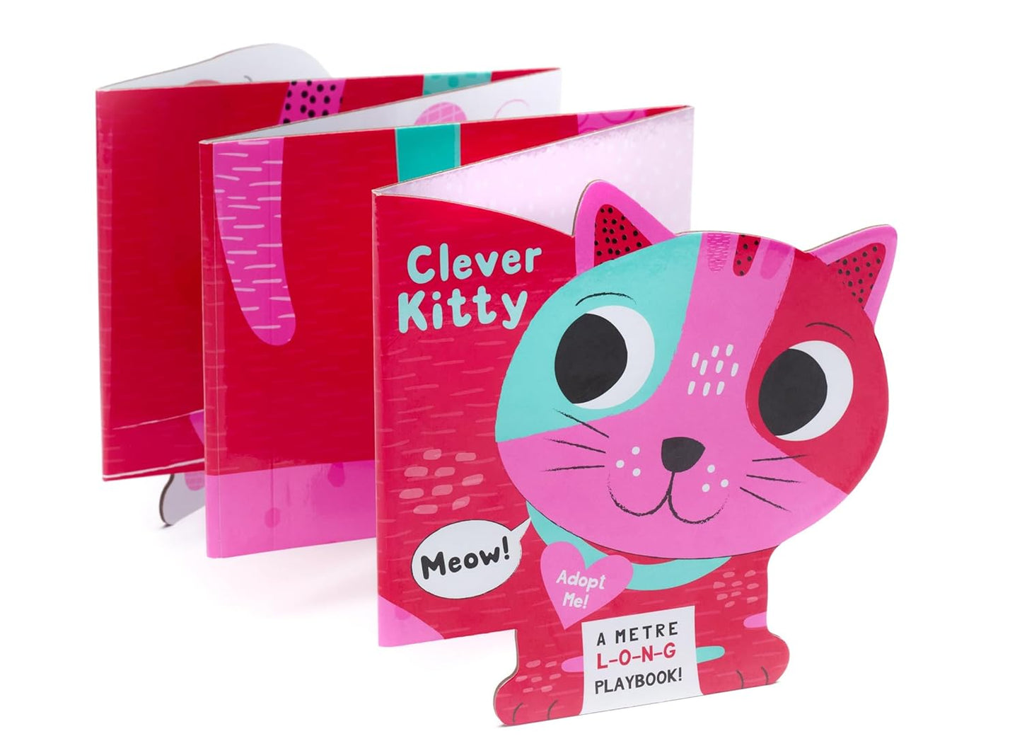 My Pawsome Pets: Clever Kitty Interactive Pet Book | Toddler Board Book | Animal Activity Book | Fold-out Book for Kids | Pet-themed Learning Book | Preschool Pet Book | Fun with Animals | Early Learning Pet Book