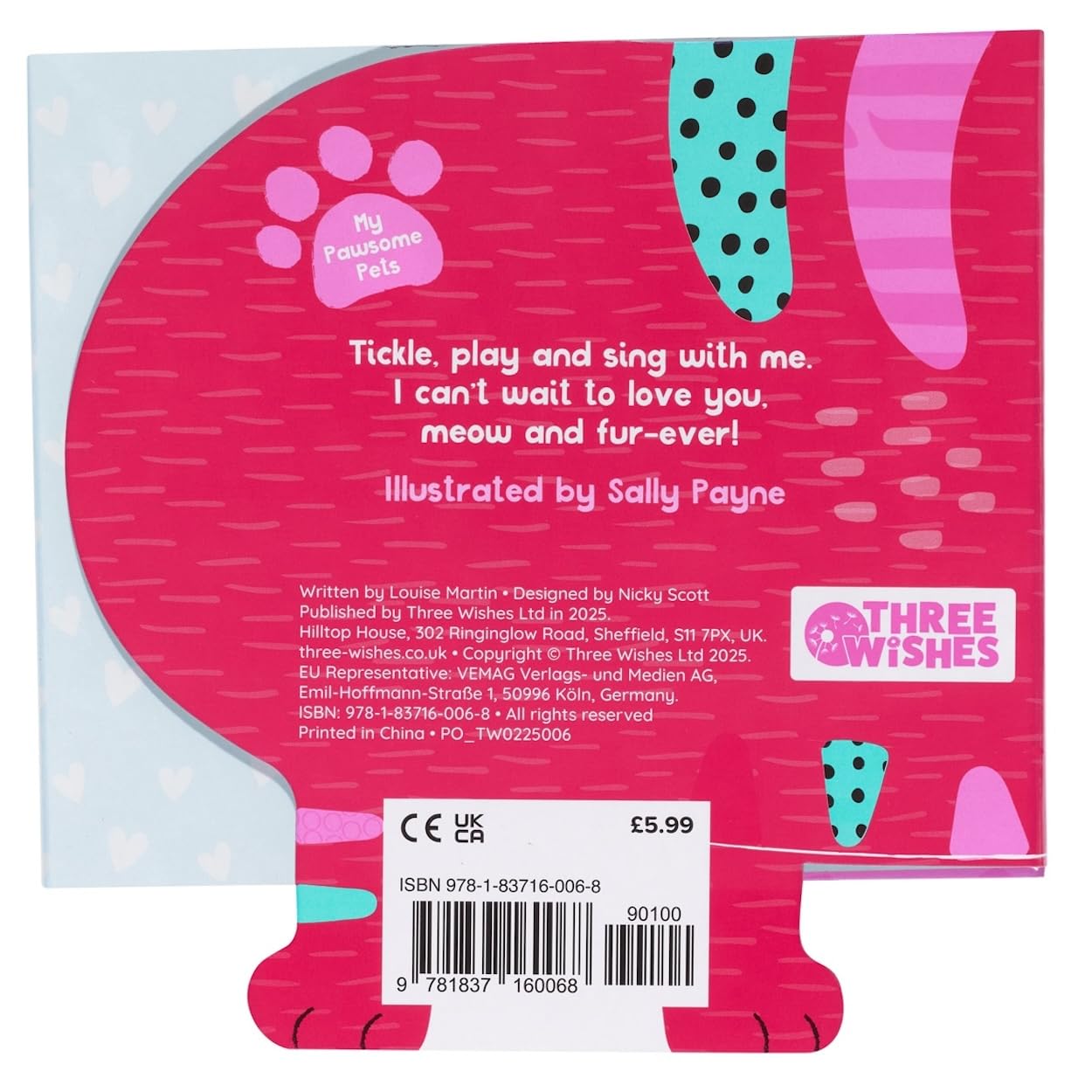 My Pawsome Pets: Clever Kitty Interactive Pet Book | Toddler Board Book | Animal Activity Book | Fold-out Book for Kids | Pet-themed Learning Book | Preschool Pet Book | Fun with Animals | Early Learning Pet Book