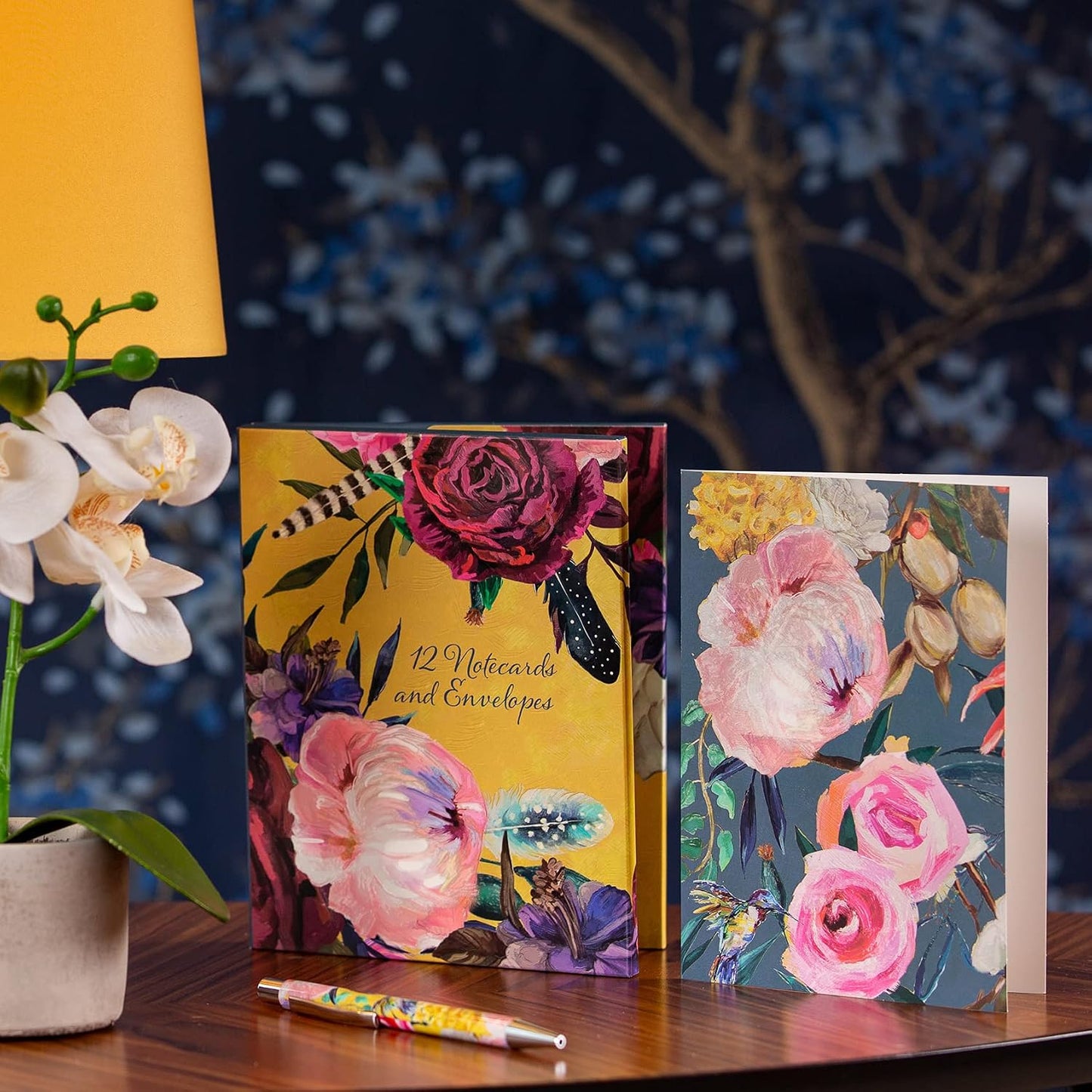 The Gifted Stationery Co Notecard Wallet - Flourish