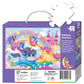 Junior Jigsaw Carry & Play Rainbow Unicorns | Jigsaw Puzzle | For 4 to 6 Year Kids
